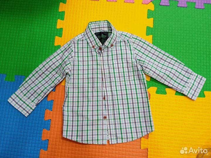 Рубашка Next, 12-18 мес