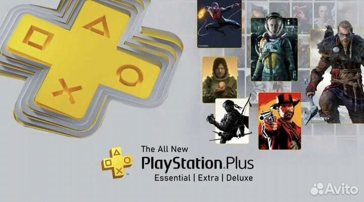 PS Plus Deluxe, Extra, EA 12/1 Год Месяцев Ps4 Ps5
