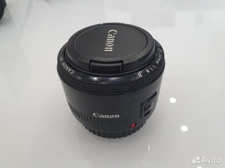 Портретный объектив canon