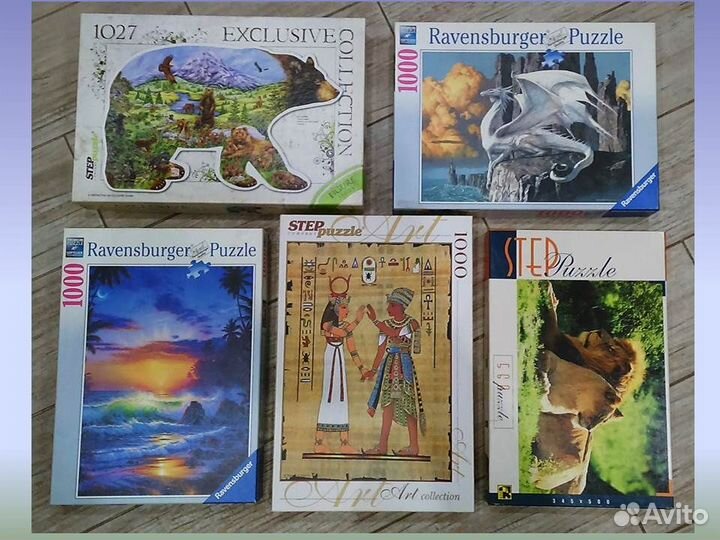 Пазлы мозаики Ravensburger, Step