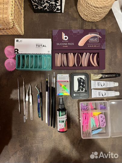 Для ламинирования ресниц