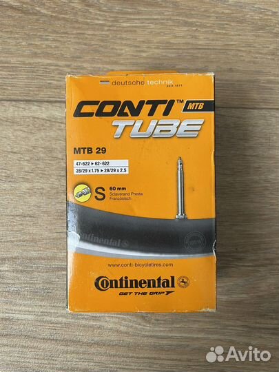 Велокамера Continental MTB 29”, 47-662/62-662, S60