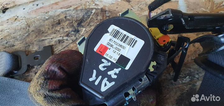 Ремень безопасности с пиропатроном Opel Astra J 2