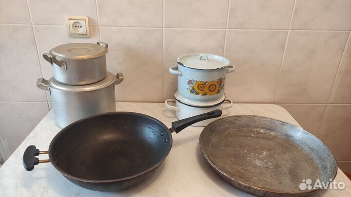 Сковорода, кастрюля