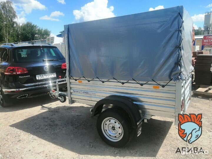 Прицеп для легкового автомобиля с тентом 128 см М