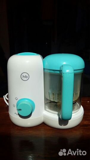 Пароварка блендер для детского питания happy baby