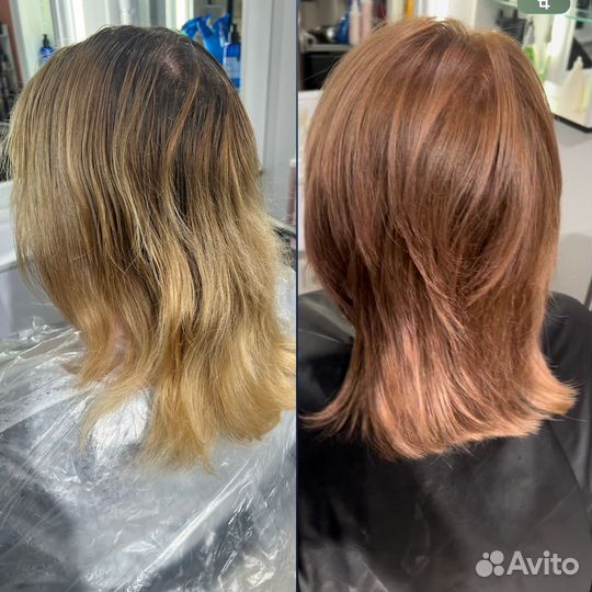 Окрашивание волос