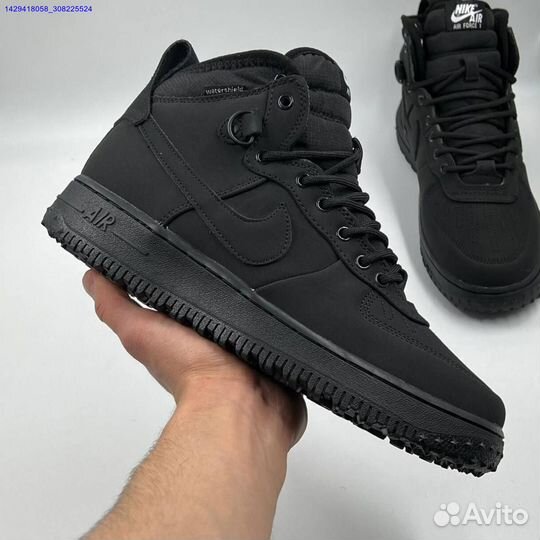 Кроссовки Nike Air Force 1 Duckboot (с мехом) (Арт.97622)
