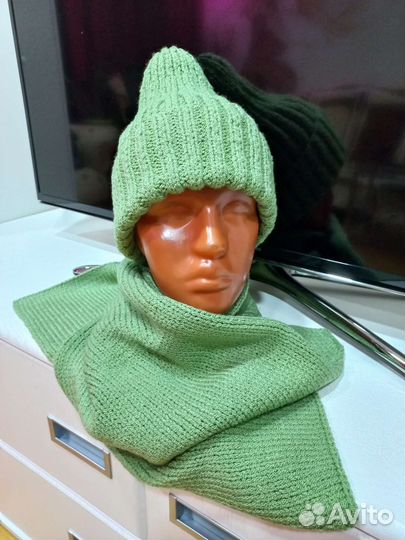 Шапка связана вручную hand made