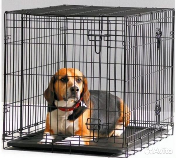 Клетка для собак №4 двухдверная