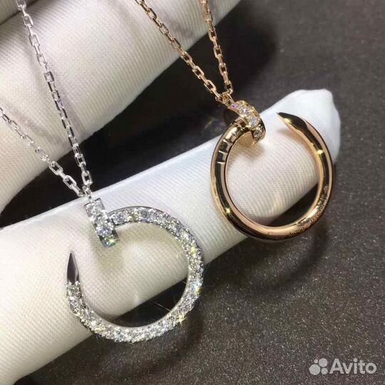 Колье Cartier Juste un Clou из золота с бриллианта