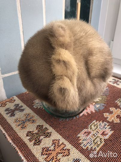 Шапка норковая женская 56-58