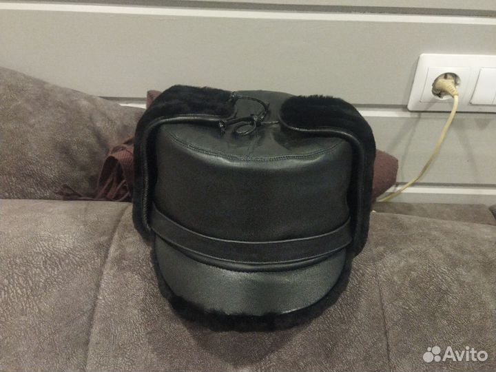 Мужская зимняя шапка ушанка