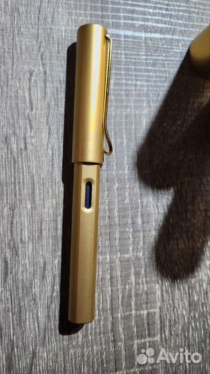 Ручка перьевая lamy lx gold ef