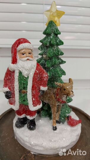 Новогодняя композиция с подсветкой