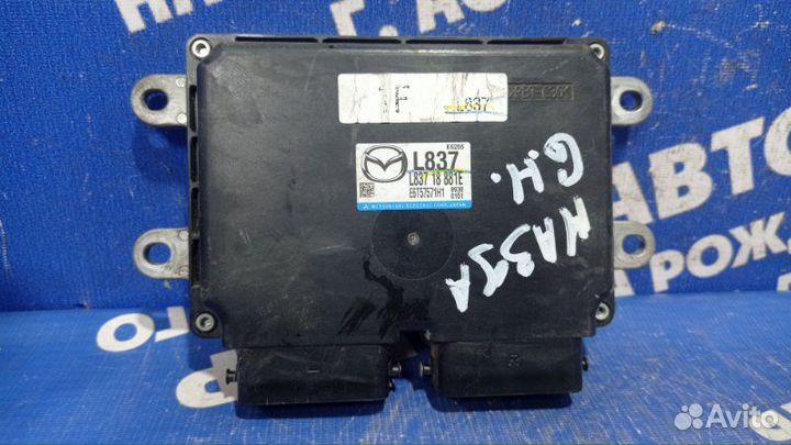 Блок управления двигателем Mazda 6 Gh седан L8