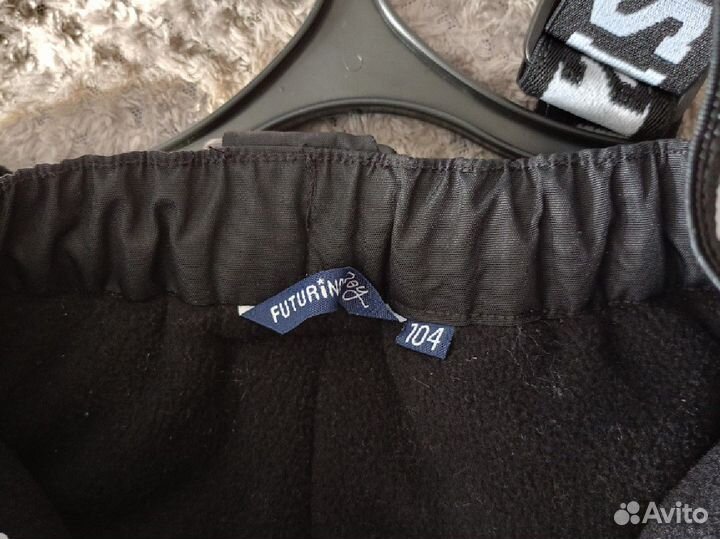 Утепленные брюки для мальчика 104