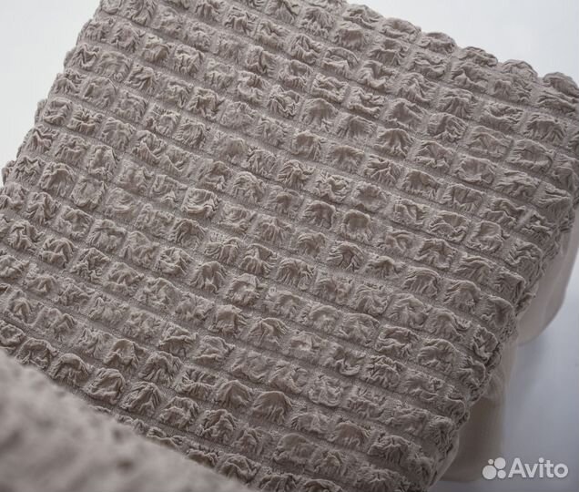 Чехол для стула со спинкой универсальный, Капучино