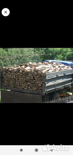 Дрова берёзовые колотые