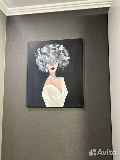 Интерьерная картина маслом, 50*60