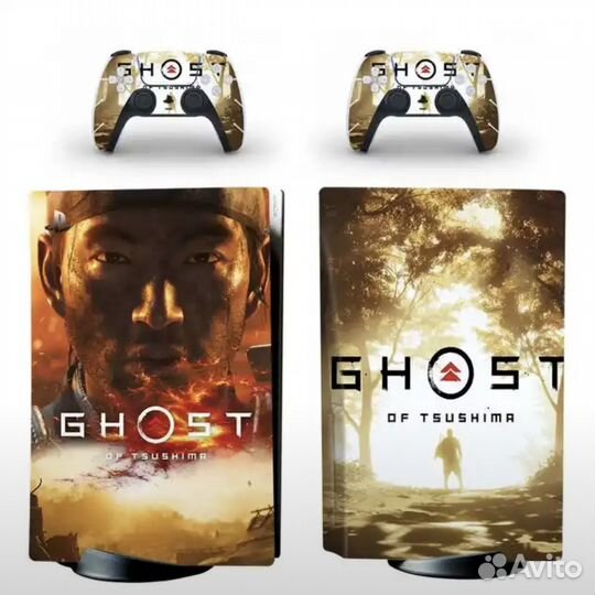 Виниловые наклейки playstation 5