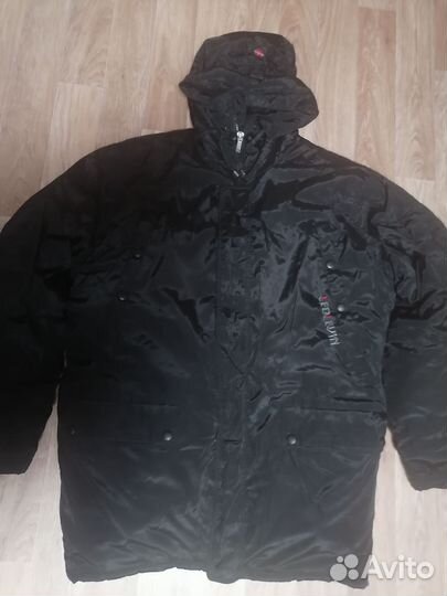 Куртка пуховик мужская удлиненная