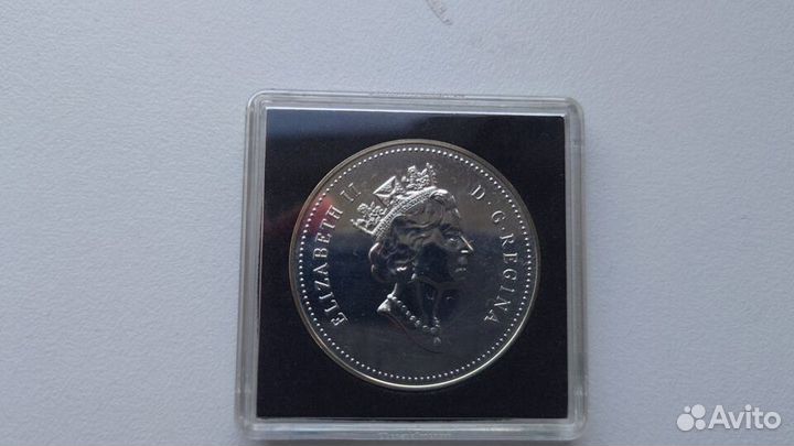 1 доллар, Канада, серебро