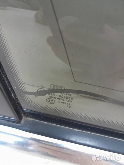 Стекло кузовное глухое левое Audi Q7 4L 2005-2015