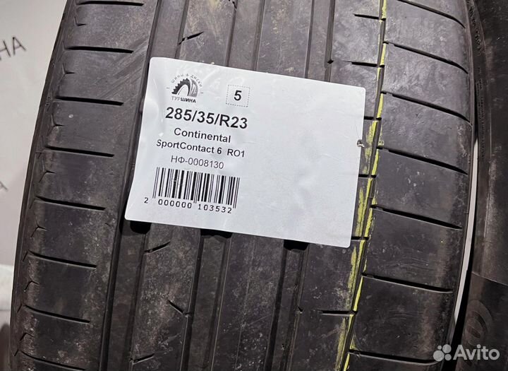 Continental SportContact 6 285/35 R23 94Y