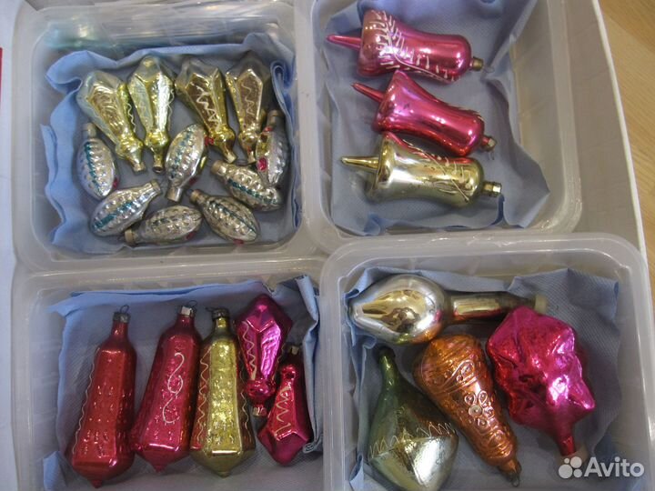 Елочные игрушки СССР