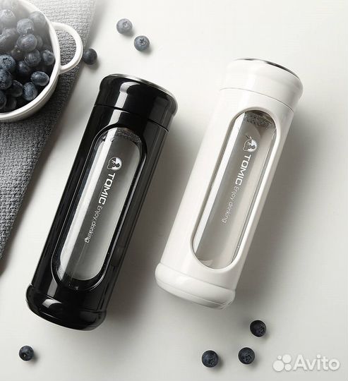 Термокружка Tomic Portable Tea Cup (с отсеком-филь