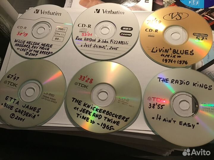 CD-R с записью, Резерв