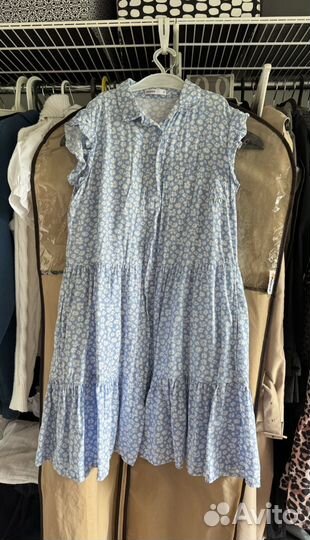 Платье халат летнее 42-44 хлопок cropp