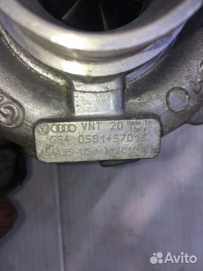 Турбина 0591457015 Audi 2.5tdi BDG