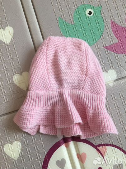 Шапочки для новорожденной девочки