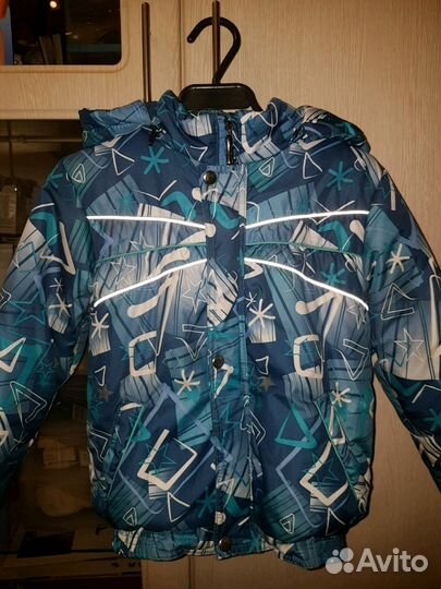 Куртка демисезонная, пакет 98-104