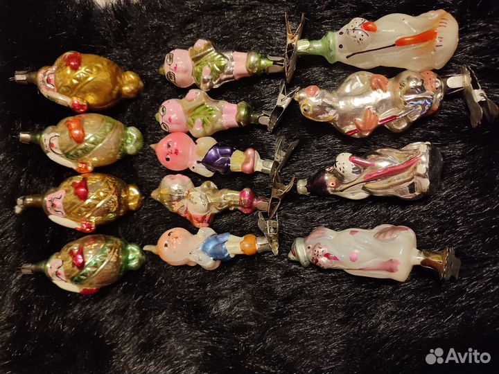 Елочные игрушки СССР