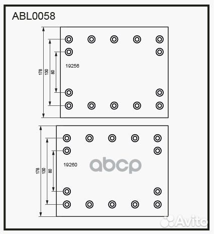 Снят с производства Накладки тормозные,комплект