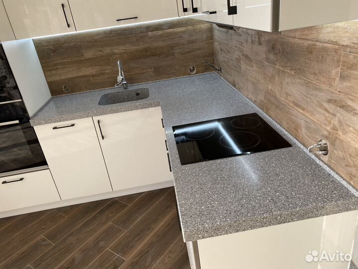 Шлифовка столешниц из искусственного камня