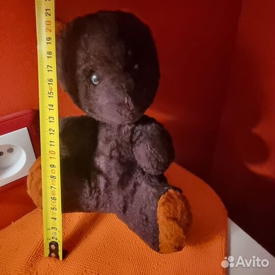 Мишка плюшевый СССР винтаж тедди