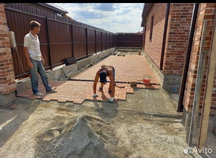 Тротуарная плитка, брусчатка