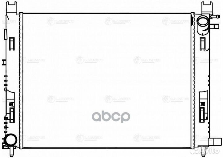 Радиатор охлаждения двигателя LADA vesta sport