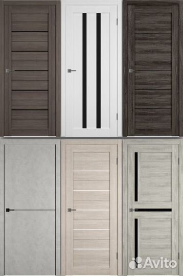 Межкомнатные двери на заказ под ключ с установкой
