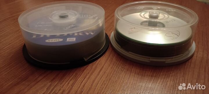 DVD и CD диски новые
