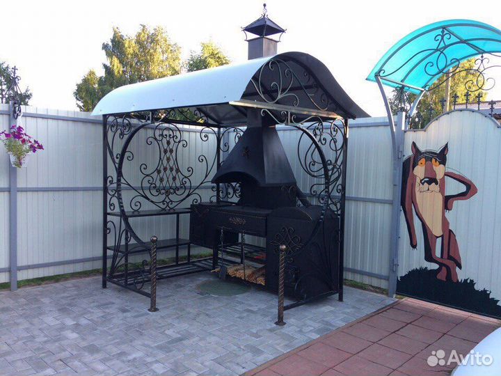 Кованый мангал