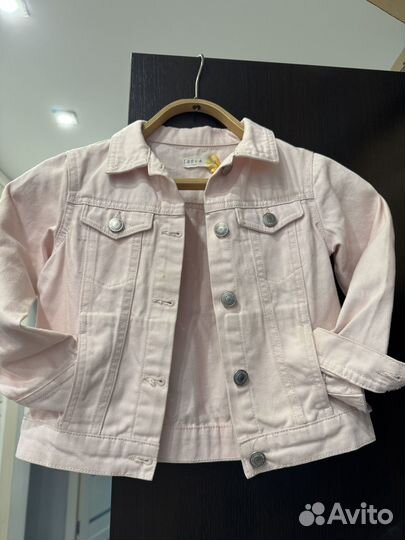 Джинсовый пиджак для девочки