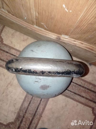 Гиря чугунная разборная