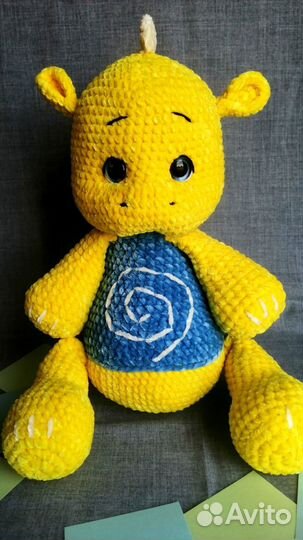 Вязаные игрушки дракон