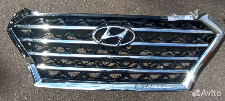 Решетка радиатора hyundai tucson 2019