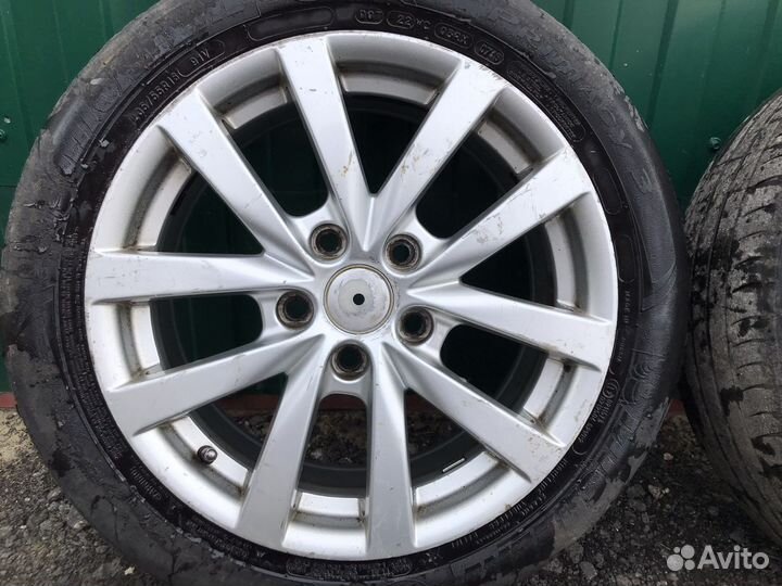 Литые диски р16 5/112